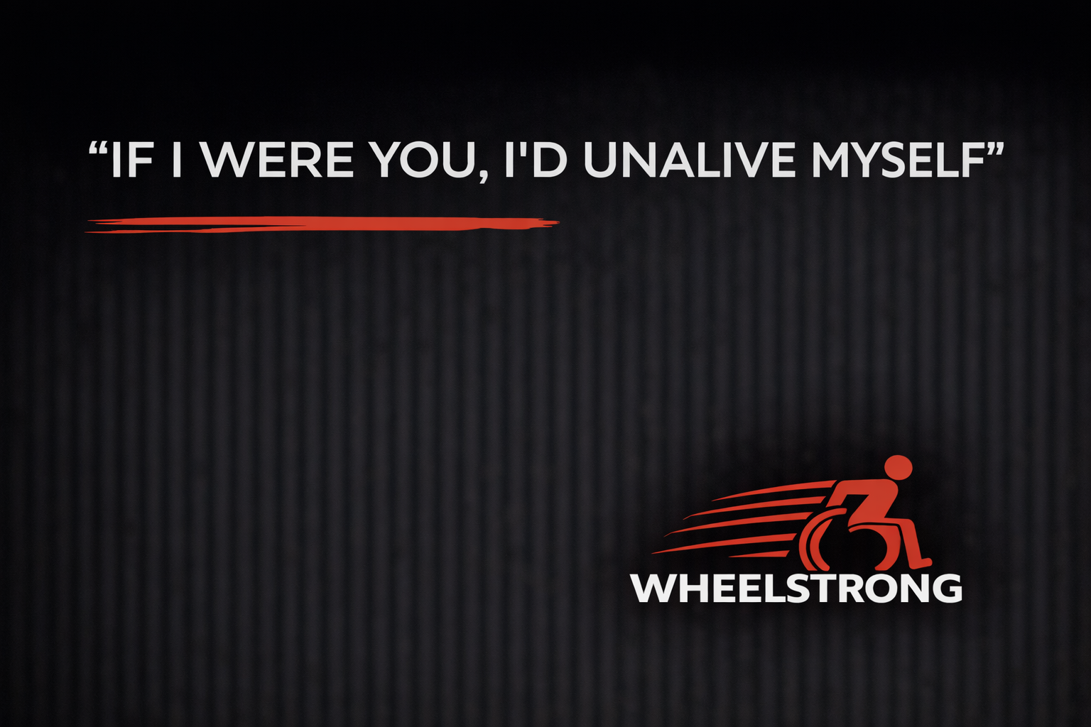 “If I Were You, I’d Kill Myself”