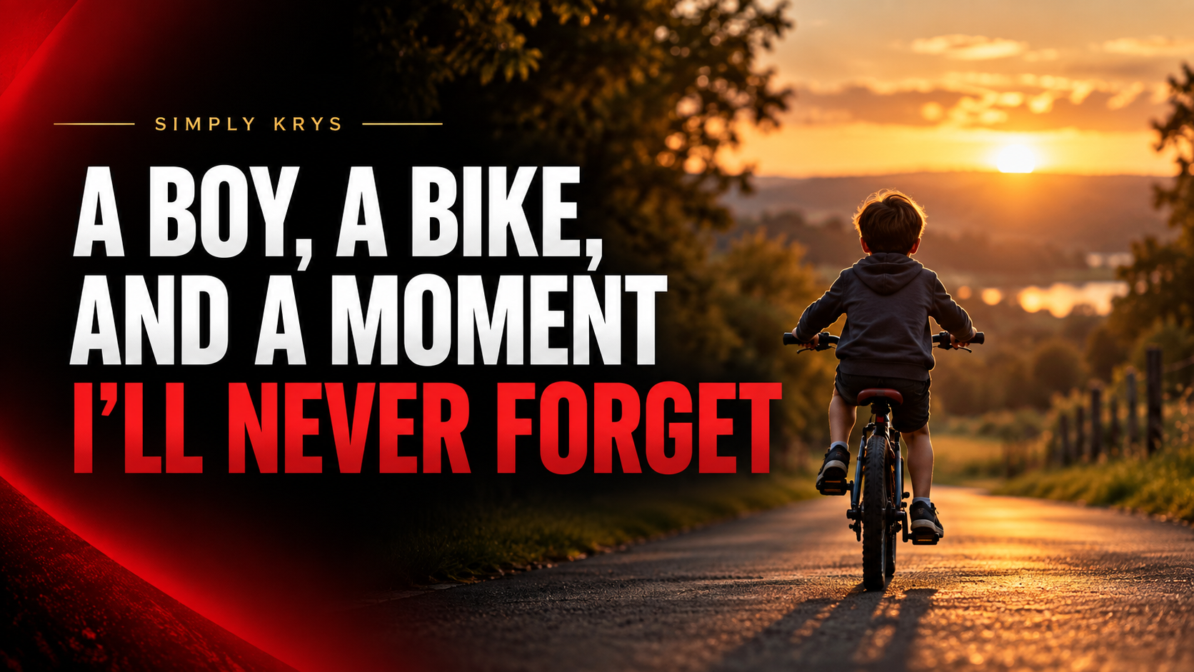 A Boy, A Bike, and a Moment I’ll Never Forget